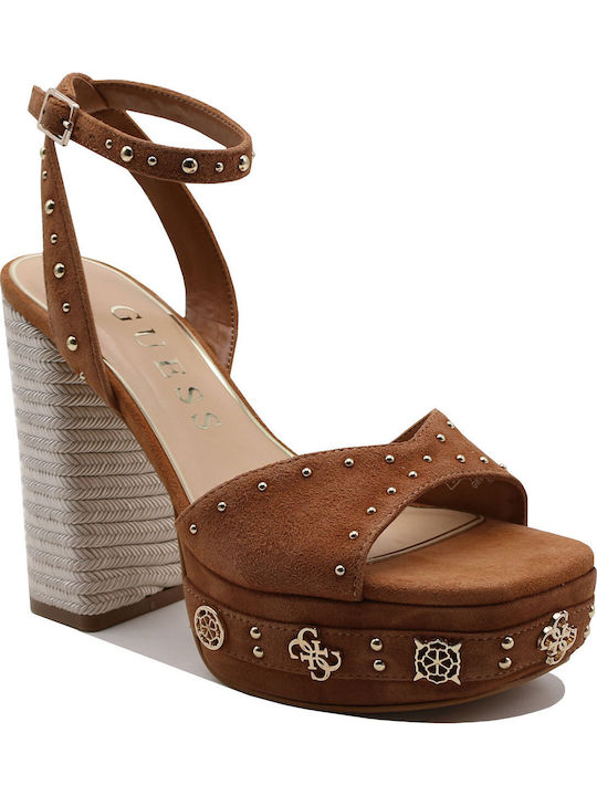 Guess Sandals Brown