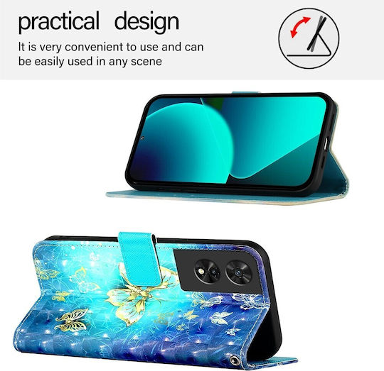 Tel1 Tcl 505 3d Рисуван Калъф Книга Дизайн