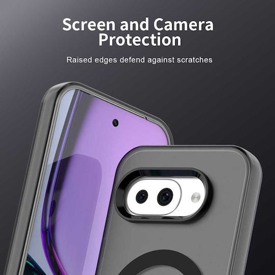 Techsuit Candycase Back Cover Plastic/Silicon Negru (Google Pixel 10a)