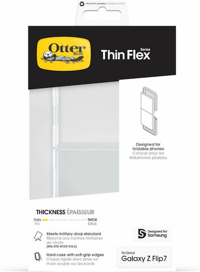 Otterbox Книга Пластмасов Прозрачен (Galaxy Z Flip7)