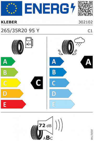 Kleber Dynaxer 265/35R20 95YY Anvelopă de Vară pentru Autoturism de Pasageri