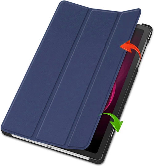 Strado Flip Cover Ανθεκτική Navy Μπλε (T-mobile T Tablet 5g)
