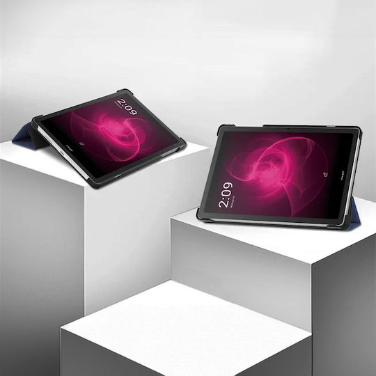 Strado Flip Cover Ανθεκτική Navy Μπλε (T-mobile T Tablet 5g)