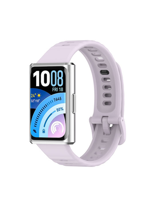 Techsuit Silicone Strap Purple Huawei Band 11