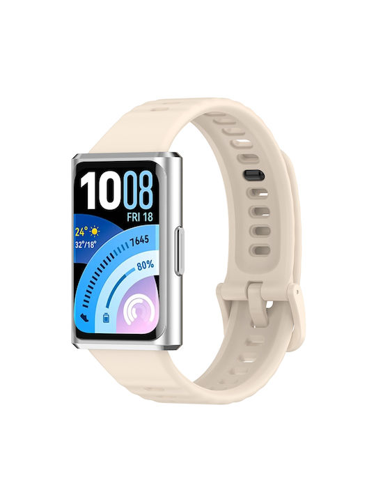 Techsuit Silicone Strap Beige Huawei Band 11