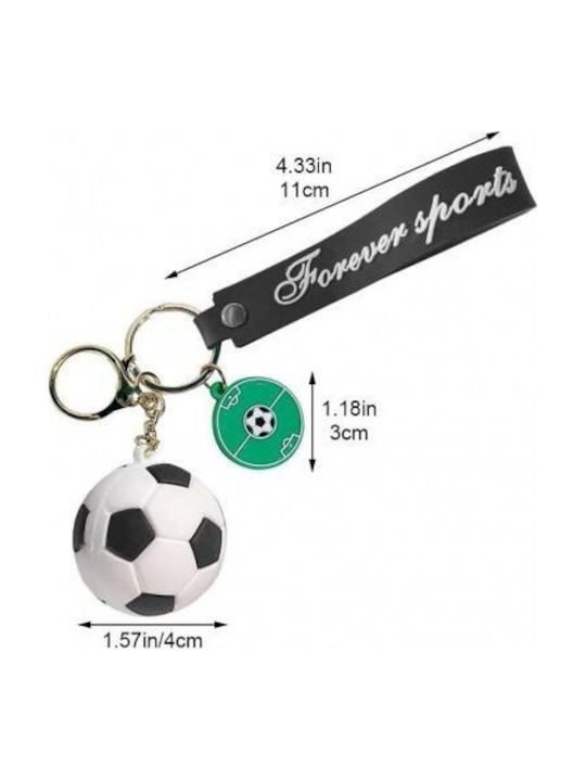 Ecarla Keychain Football Black Brl330cz