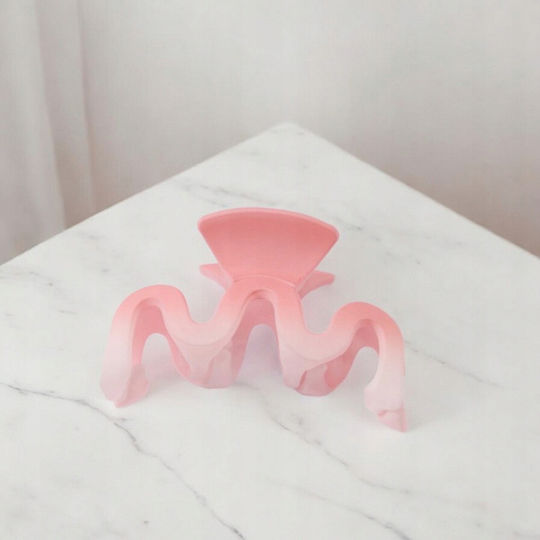 Ecarla Xl 9cm Ombre Pink Hair Clip-clamp Sp219