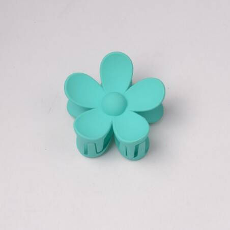 Ecarla Hair Clip-clasp Flower Pastel Green Sp315