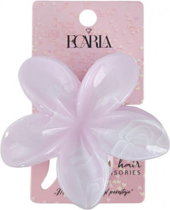 Ecarla Hair Clip-clasp Pearl Flower Melange Pale Lilac Sp399
