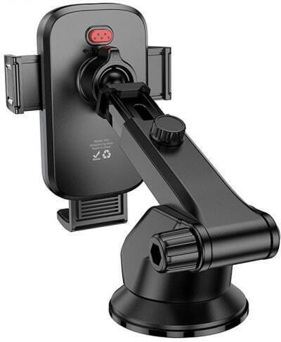 Hoco Car Mobile Mount 7" with Adjustable Hooks Grey