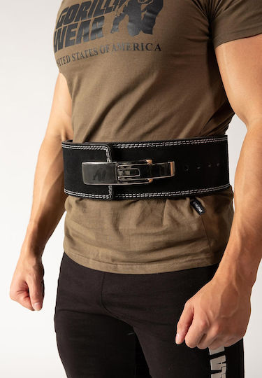 Gorilla Wear GW 4 Leather Weightlifting Belt