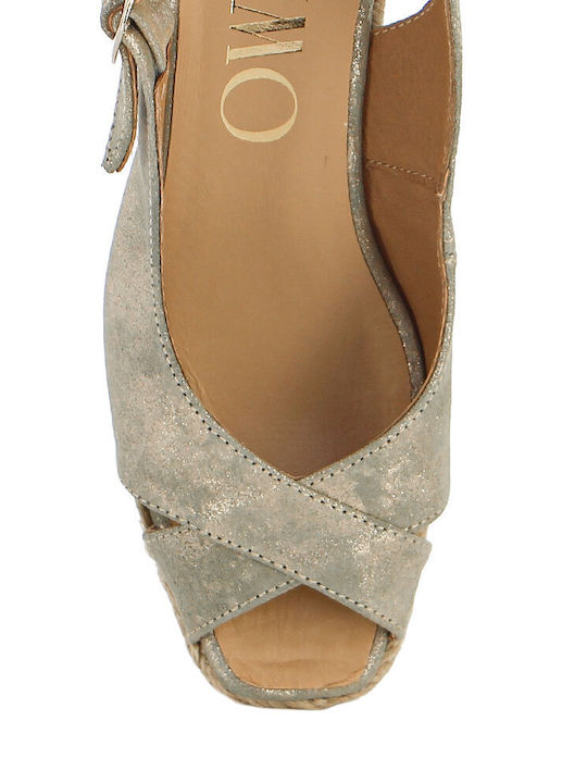 Καλοκαιρινές Γυναικείες Πλατφόρμες σε Στυλ Εσπαντρίγιας Μπεζ