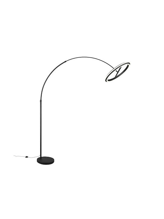 Trio Lighting Amador LED Floor Lamp with Warm White Light 2400lm Black