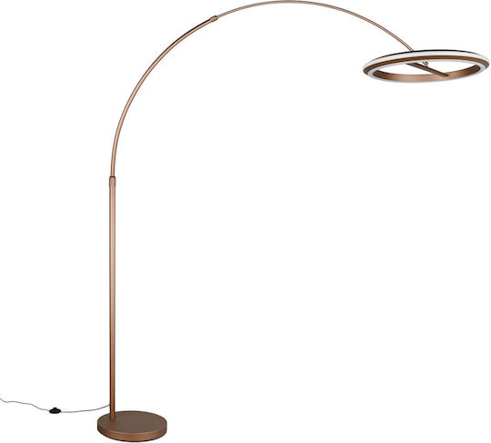 Trio Lighting Amador LED Floor Lamp with Warm White Light 2400lm Brown