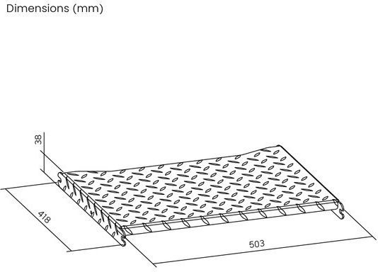 Oplite Add-On Τιμονιέρας R8 Sim Floor OP-R8-SFB