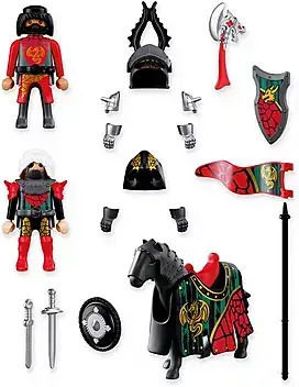 Playmobil Knights Архигос Ипотон Дракон и Воин За 4 Години
