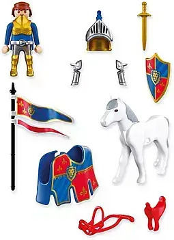 Playmobil Knights Архигош Леонто-кардон Ипотон С Кон за 4 Години