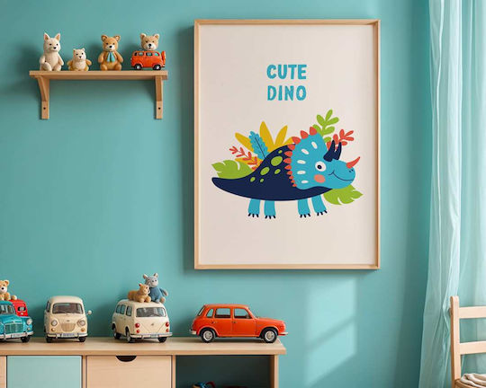 Детски Плакат Cute Dino 50x40см