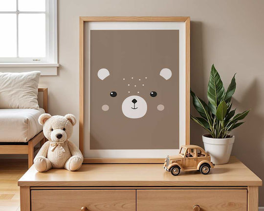 Kinderposter Bärchen 50x40cm