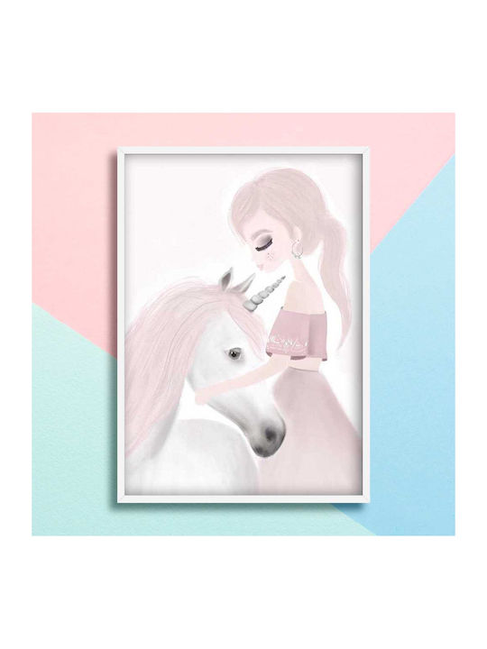 Παιδική Αφίσα Unicorn 50x40εκ.