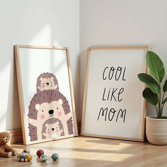 Poster Pentru Copii Cool Like Mom 50x40cm
