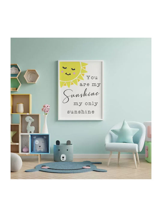 Παιδική Αφίσα You Are My Sunshine 50x40εκ.