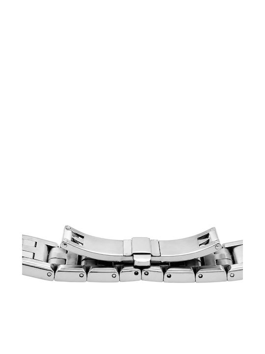 Tissot Γυναικείο Ρολόι 14.5mm Μπαταρίας με Ασημί Μεταλλικό Μπρασελέ
