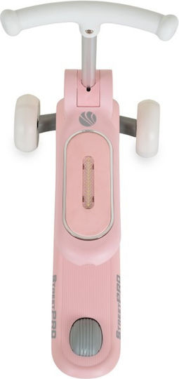 Byox Kinderroller 3-Rad mit Sitz Rosa