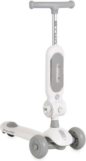 Byox Kids 3-Wheel Scooter with Seat Gray