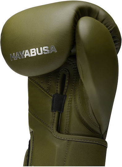 Hayabusa T3 Kanpeki Mănuși de Box din Piele pentru Competiție Verzi