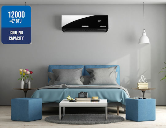 Daewoo Pro Series Klimaanlage Inverter 12000 BTU A++/A+ mit WiFi