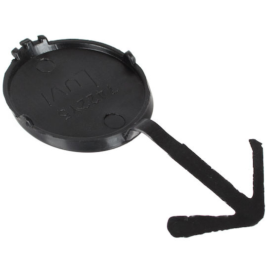 Peugeot 508 10-14 Tow Hook Cover Front Bumper Black