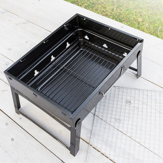 Tragbarer Holzkohlegrill 27x27cm