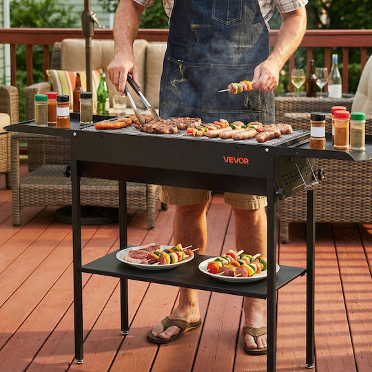 Vevor Tragbare Holzkohlegrill 75x75cm