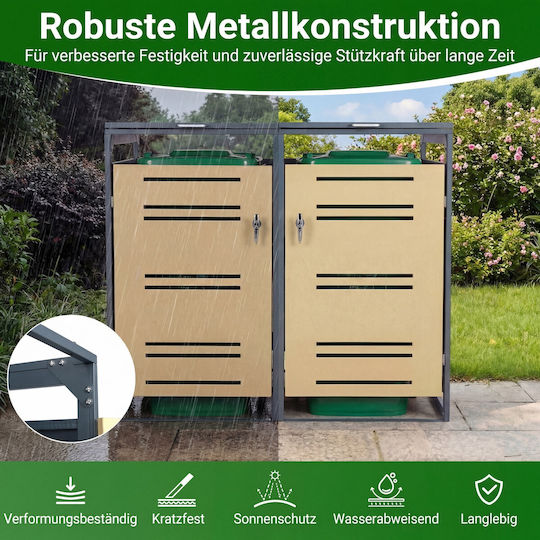 Costway Кофа за Колички за Почистване