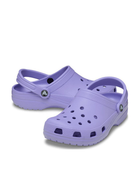 Crocs Crush Γυναικεία Σαμπό Μωβ