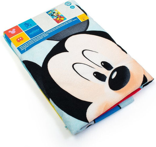 Disney Quick Dry Mickey Beach Towel 179 70x140cm Sky Blue