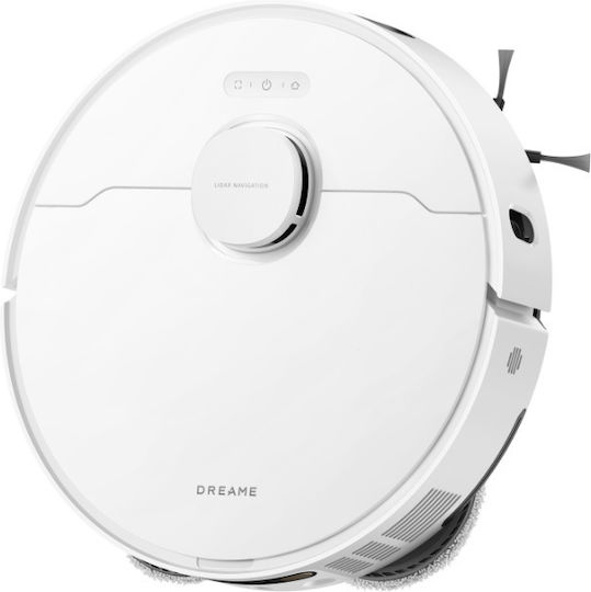 Dreame D30 Ultra Σκούπα Ρομπότ με Χαρτογράφηση Laser & Απορρόφηση 25000Pa Λευκή