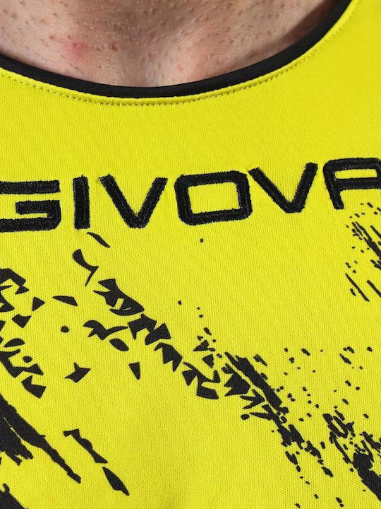Athletic T-shirt Black/neon Yellow