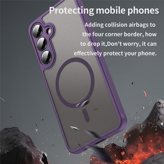 Techsuit Rückseitencover Kunststoff Lila (Samsung Galaxy A27 5G)