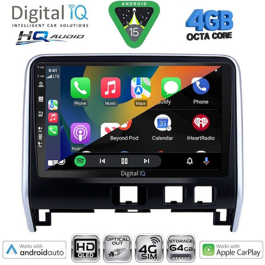 Digital IQ Ηχοσύστημα Αυτοκινήτου για Nissan Serena 2016-2022 (Bluetooth/USB/WiFi/GPS/Apple-Carplay/Android-Auto) με Οθόνη Αφής 10"