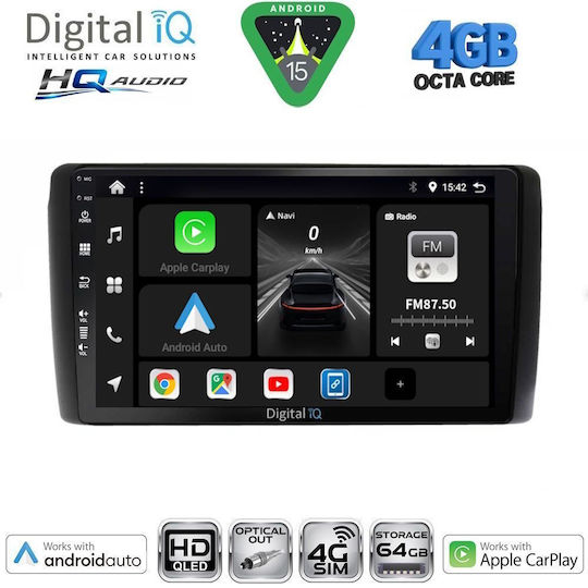 Digital IQ Ηχοσύστημα Αυτοκινήτου για Nissan Serena 2016-2022 (Bluetooth/USB/WiFi/GPS/Apple-Carplay/Android-Auto) με Οθόνη Αφής 10"