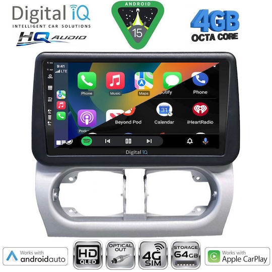 Digital IQ Car Audio System for Opel Corsa Tigra 2000-2006 with Touch Screen 9 inches Digital IQ BXK 19500 CPAA