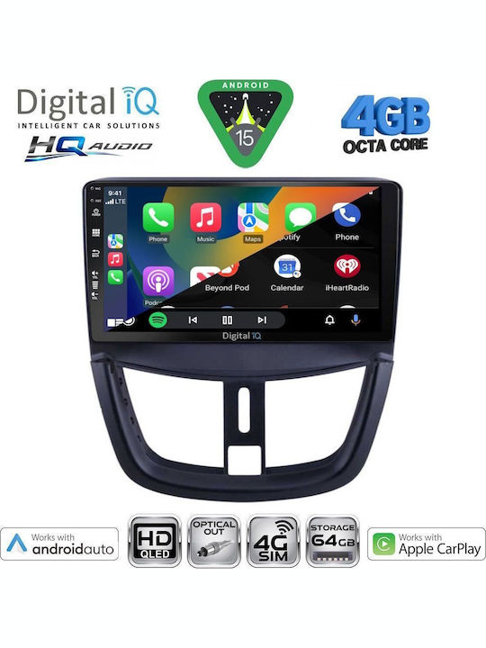Digital IQ Car Audio System for Opel Corsa Tigra 2000-2006 with Touch Screen 9 inches Digital IQ BXK 19500 CPAA