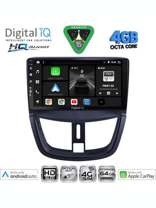 Digital IQ Car Audio System for Opel Corsa Tigra 2000-2006 with Touch Screen 9 inches Digital IQ BXK 19500 CPAA