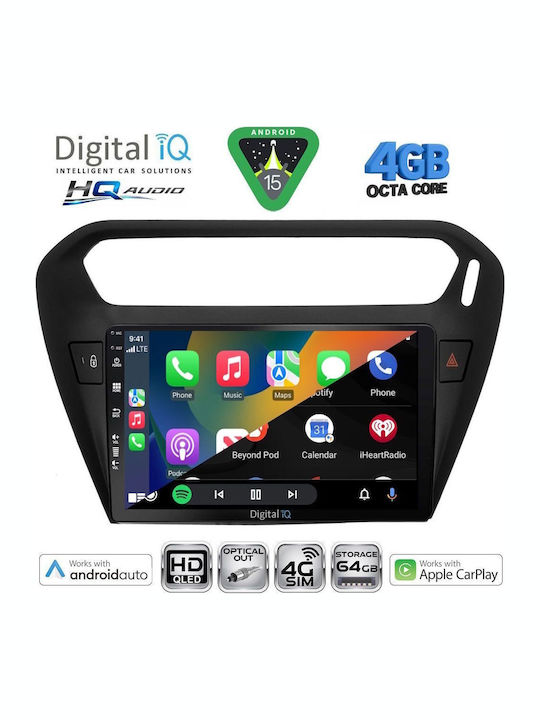 Digital IQ Car Audio System 2001-2005 Bluetooth USB WiFi GPS Apple CarPlay Android Auto with 9" Touch Screen