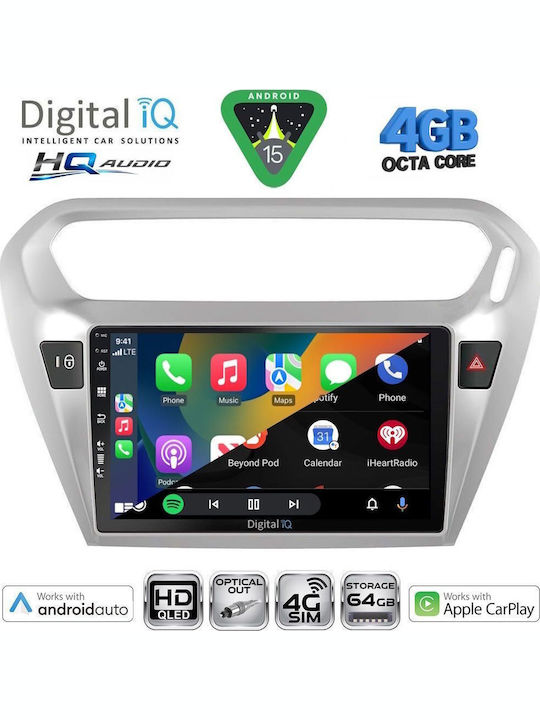 Digital IQ Car Audio System 2001-2005 Bluetooth USB WiFi GPS Apple CarPlay Android Auto with 9" Touch Screen