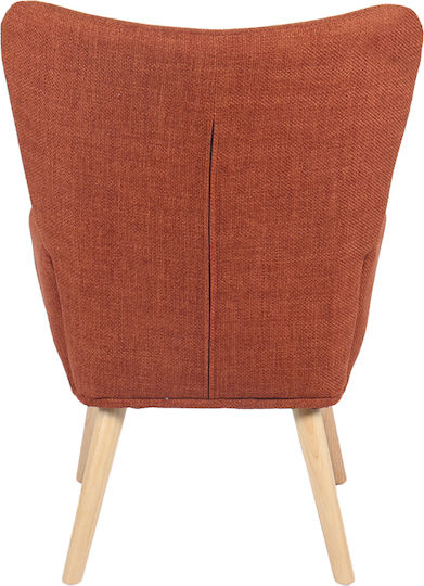 Gerlina Hochlehner-Sessel Terracotta 71x64x94cm