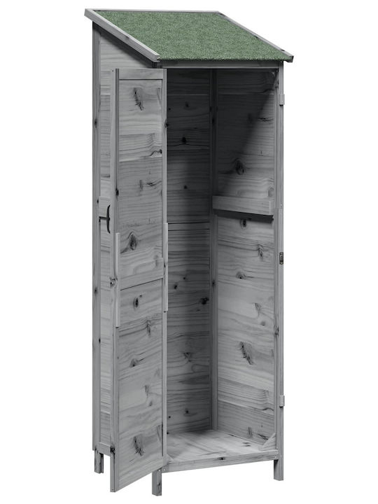 Wooden Garden Shed M0.595xP0.56xH1.765m