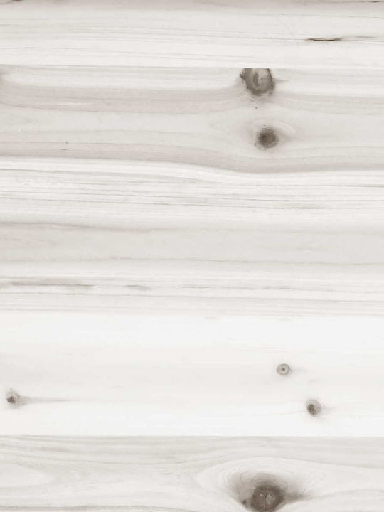 Wooden Garden Shed White 0.59x0.56x1.135m